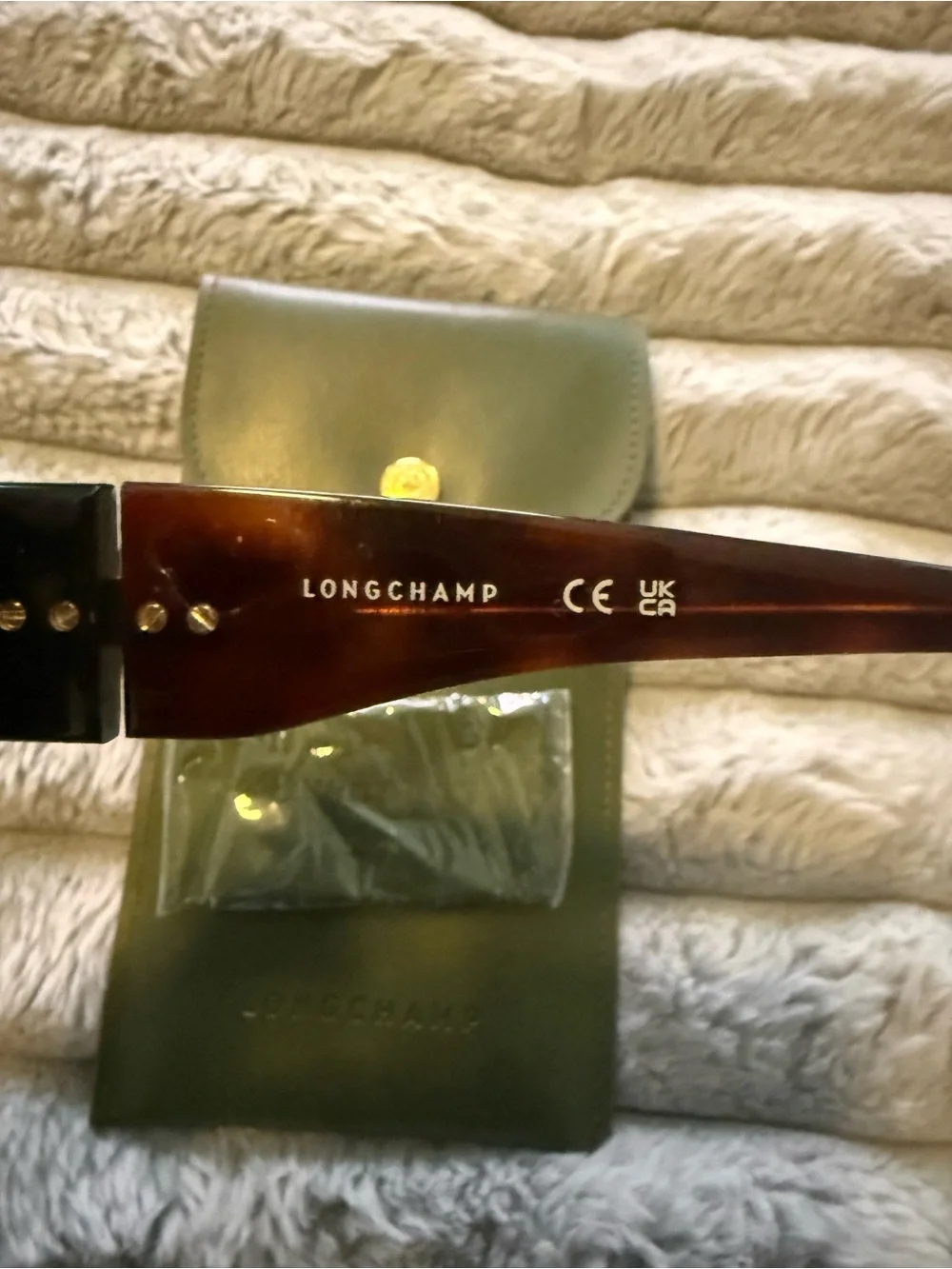 Longchamp Tortoiseshell Oversized Square Sunglasses - Brown Gradient